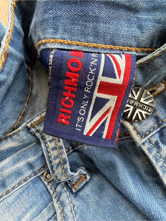 Richmond Other - John Richmond “It’s Only Rock N Roll” Denim Shorts